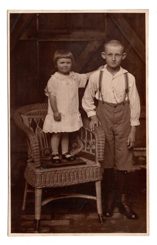 Foto kinderporträt - foto, ak