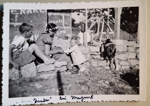 Altes foto vintage kinder - foto,