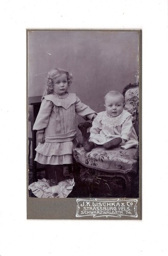 Cdv foto niedliche - niedliche, kleine