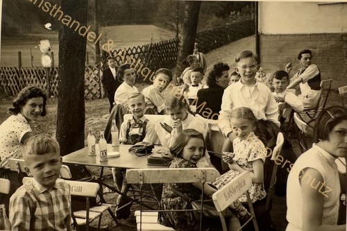 Orig foto kinder 1955 - orig., um