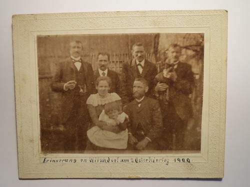 Wilschdorf 1900 frau - -, mit