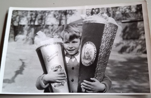Altes foto vintage kind - altes, mit