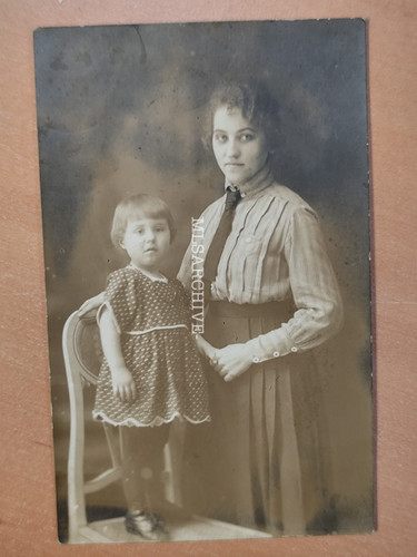 Postkarte foto kinder frau - foto,