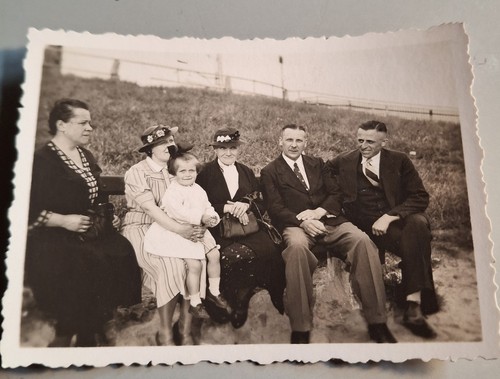 Altes foto vintage familie mit - foto,