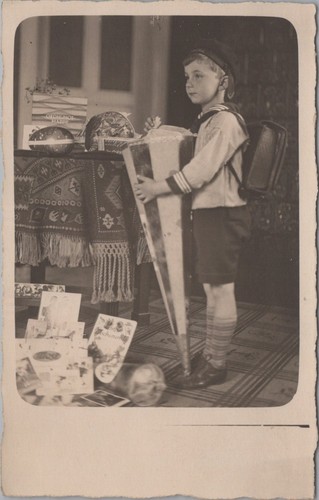 Foto erster schulgang - foto, vor