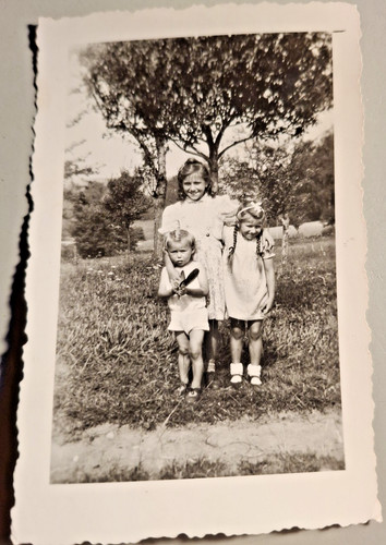 Altes vintage foto kleine - vintage,